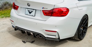 Difusor Trasero Vorsteiner GTS en Fibre de Carbono para BMW M4 (F82) Coupe