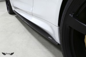 Extensión de Taloneras 3D Design en Fibra de Carbono para BMW M4 (F82)