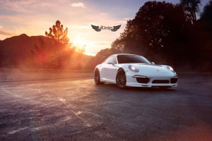 Porsche 911 Carrera (991) + Llantas ADV05S M.V2 Competition Spec + Aero Package Vorsteiner en Fibra de Carbono