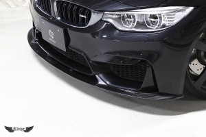 Splitter Delantero 3D Design en Fibra de Carbono para BMW M4 (F82)