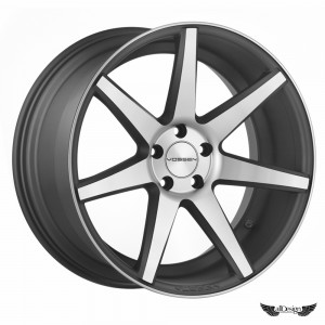 Llantas Vossen CV7 Wheels Matte Graphite Machined