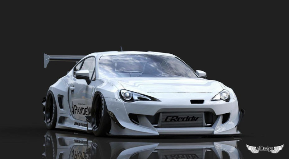 Wide Body Kit Pandem Rocket Bunny Toyota GT86 & Subaru BRZ